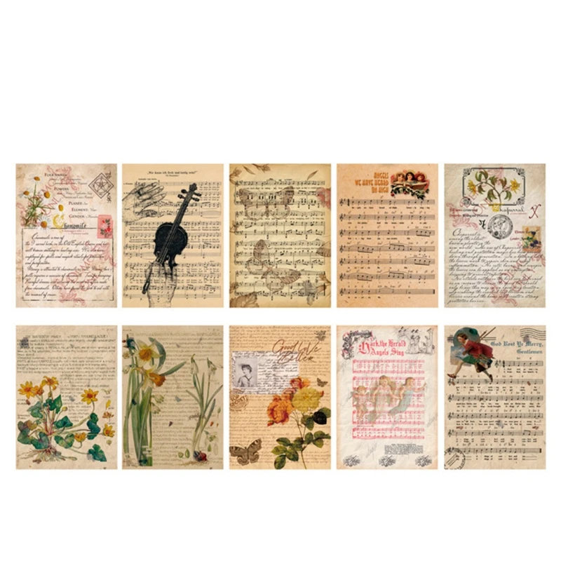 ريترو صياغة ورقة يدوية كرافت ورقة الزفاف شكرا لك تسمية التفاف هدية