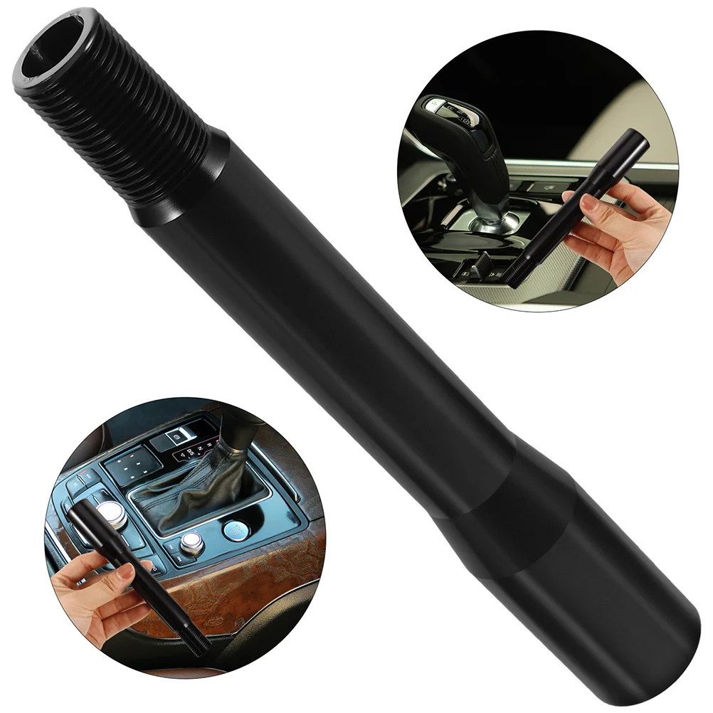 

Car Shift Knob Extension Shifter Manual Gear Lever Aluminum Precision Control Extended Rod For Most Vehicle Models Gear Shifter