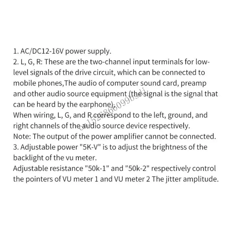 11UA VU-أميتر متر رأس مستوى مكبر للصوت-التفريغ الرقمي شقة خلاط السلطة متر #4