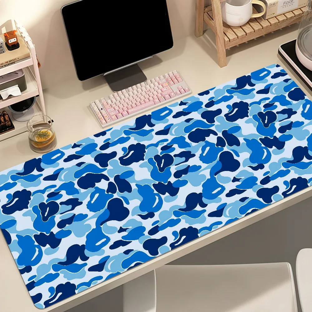 Fashionable Bright Color Camouflage Pattern Non-slip Thickened MousePad Student Gaming Cushion Large Writing Lockedge Office
