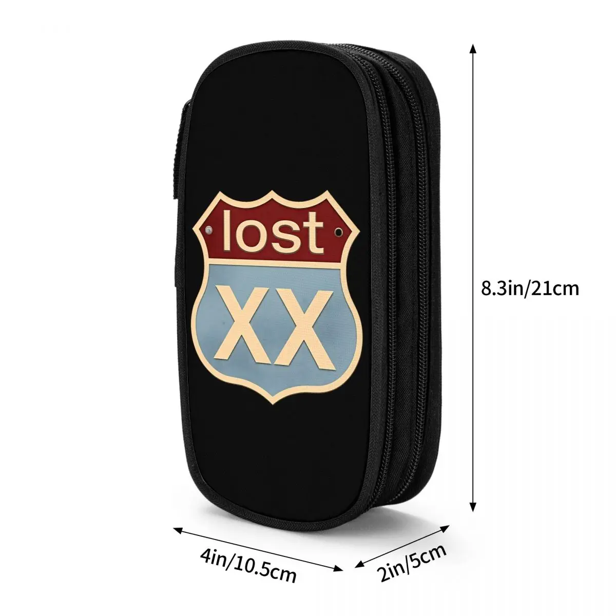 أمريكانا المفقودة     حافظات أقلام رصاص من MGK، صندوق أقلام للفتيات والأولاد، حقائب ذات سعة كبيرة، هدايا مدرسية للطلاب، أدوات مكتبية