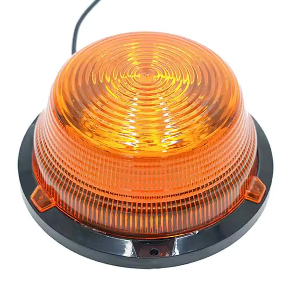 

12-85V Waterproof LED Safety Light - Flashing/Rotating Emergency Beacon for Cars, Traffic & Hazards