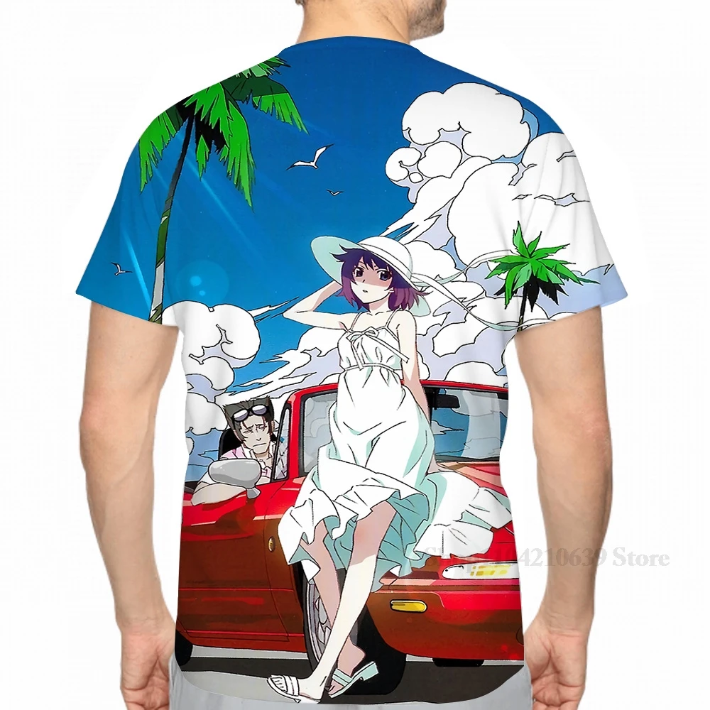 All over print Monogatari Series Fast Love men T-Shirt women fashion girl t shirt boy tops tees Short Sleeve tshirts