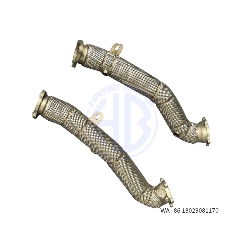 

Термозащитный даунпайп из нержавеющей стали для RS6 RS7 C7 S6 S7 S8 D4 4.0T Racing