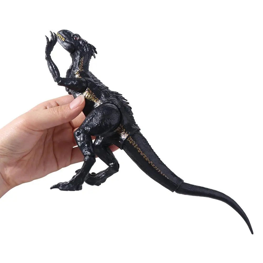 Jurassic World Indominus Animal modelo articulación móvil plástico dinosaurio figuras de animales estatua de simulación