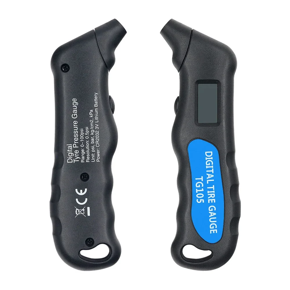 Digital Car Tire Tyre Air Pressure Gauge Meter LCD Display Manometer Barometers Tester For Car Truck Motorcycle Bike