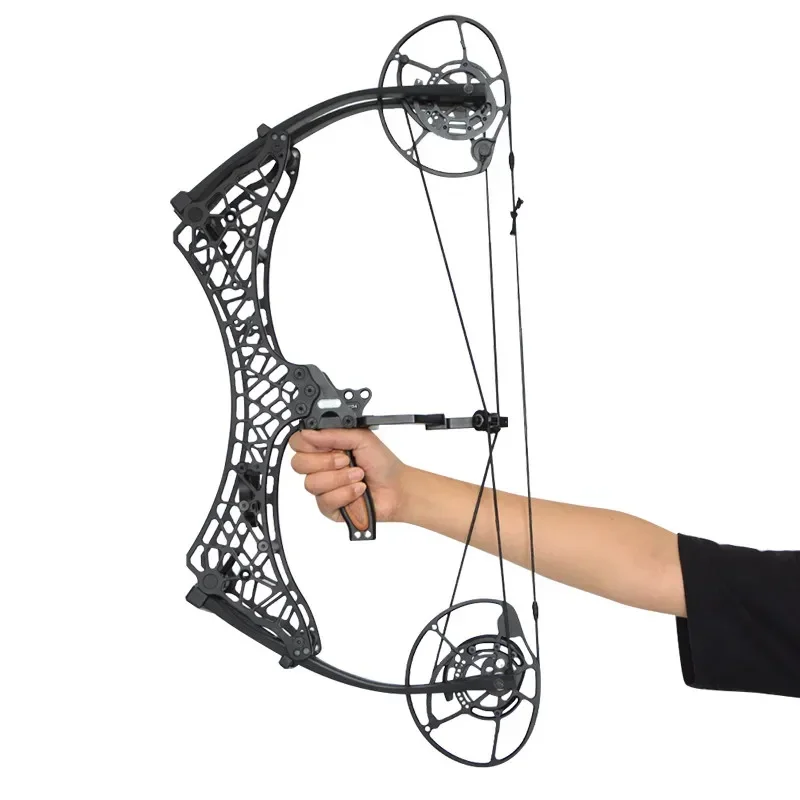 

Archery Compound Bow, Fully Adjustable, 35-85lbs, Dual Cam, IBO 350fps, Outdoor Shooting Accessories