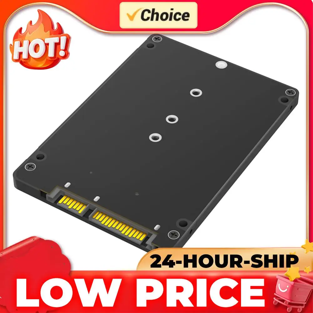 

Корпус для SSD M.2 NGFF B Key с поддержкой SATA 2.5 дюйма, 6 Гбит/с, адаптер для SSD M.2 NGFF к SATA III 2.5 дюйма