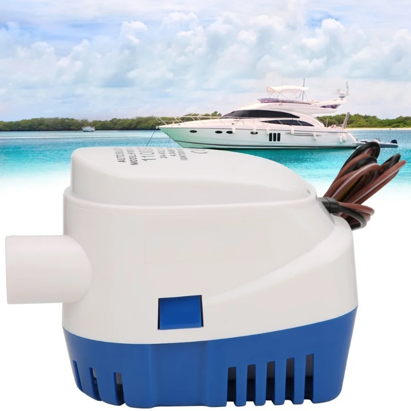 

HYBP2 G1100-02 24V Water Yacht Miniature Sewage Self Priming High Flow Submersible Automatic Pump