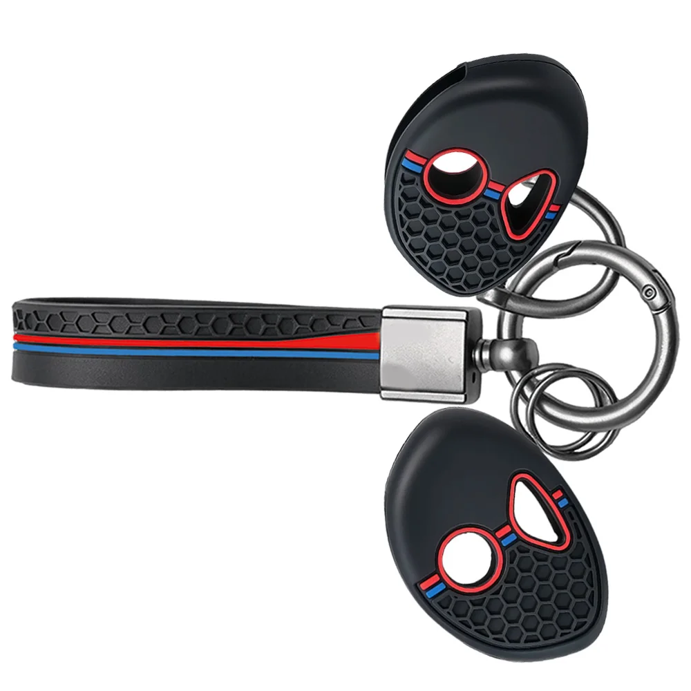 Remote Key Protector With Chain For BMW F650GS F700GS F750GS F800GS F850GS R1200GS R1250GS S1000XR S1000RR Motorcycle Non Slip