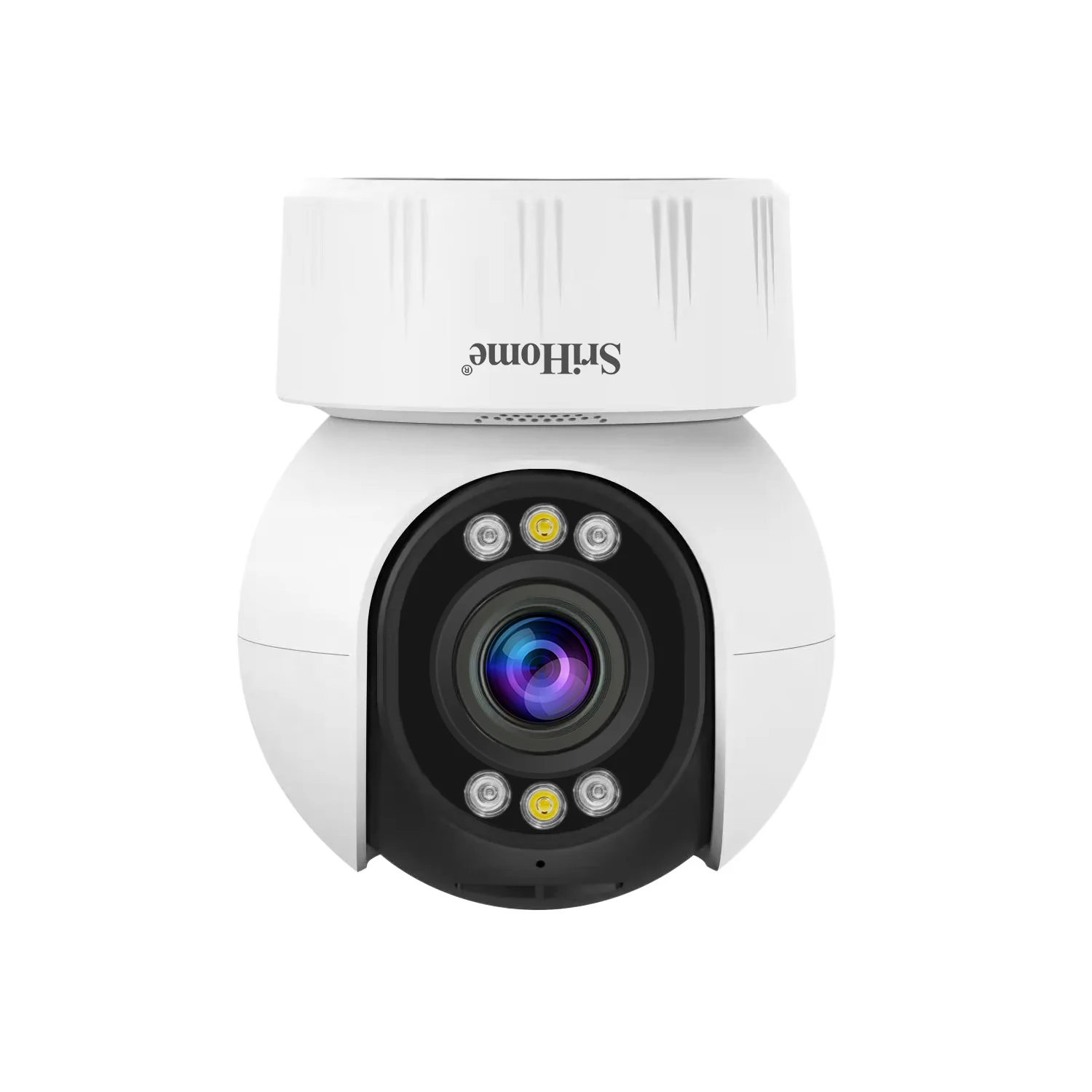 SH046 5G 4X Wireless PTZ IP Dome Camera 4MP 1440P Srihome APP  Full Color AI Humanoid Detection Home Security CCTV Baby Monitor