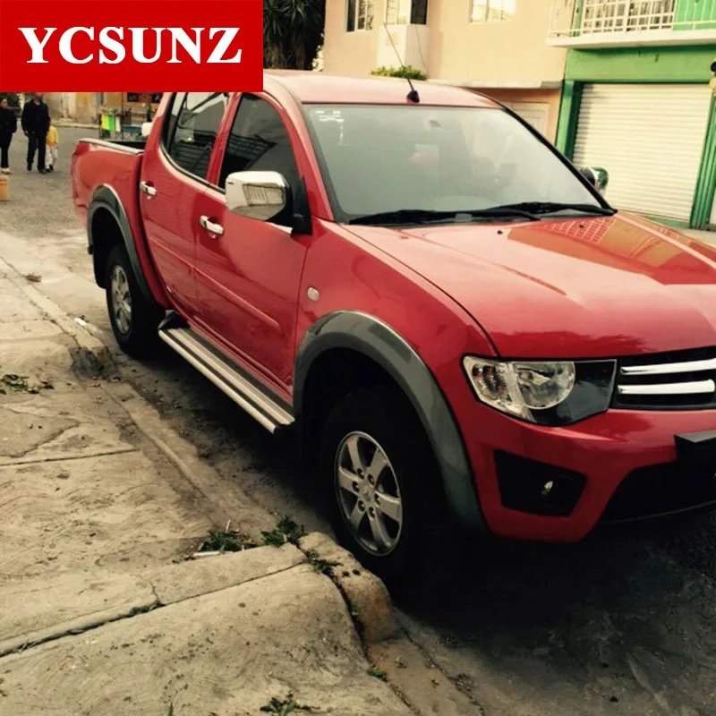 6 inch Fender Flare ABS wheel arches For Mitsubishi L200 Triton 2006 2007 2008 2009 2010 2011 2012 2013 2014 Car Styling