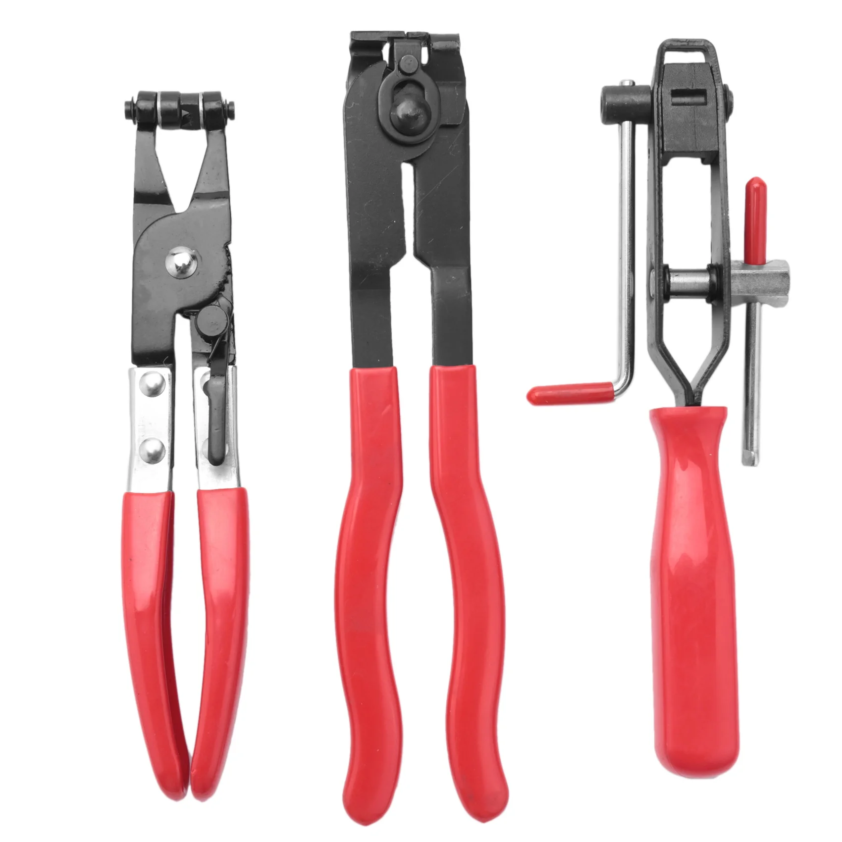 3Pcs Cv Joint Boot Clamp Pliers Car Banding Hand Tool Kit Set For Use Multifunctional With Coolant Hose Fuel Hose