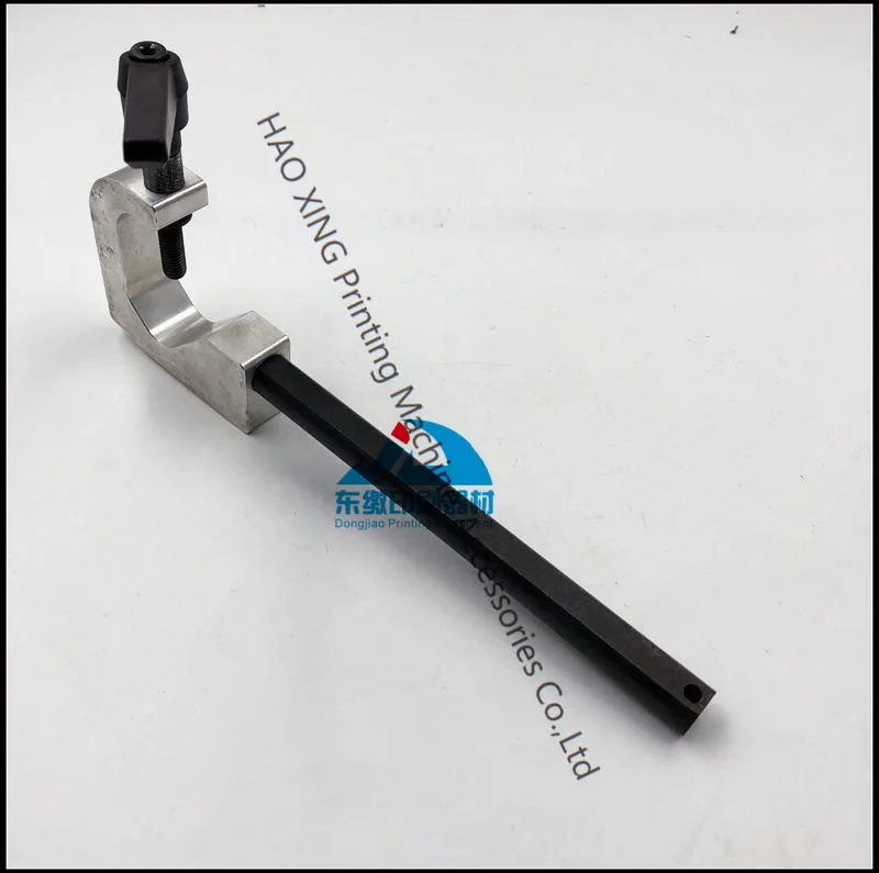 ペーパープレスブラケットサポート、印刷機械交換スペアパーツ、高品質のすきまレバー、kba 105
