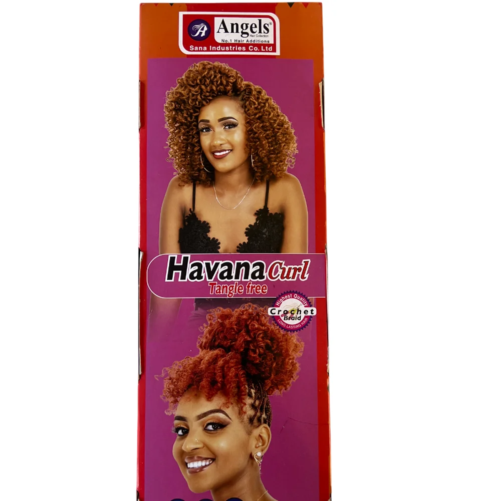 8 Zoll synthetische Havanna Curl Braids, perfekt für Passion Twists und Häkelfrisuren, afrikanische Kollektion, Flechthaare. – Detail 6