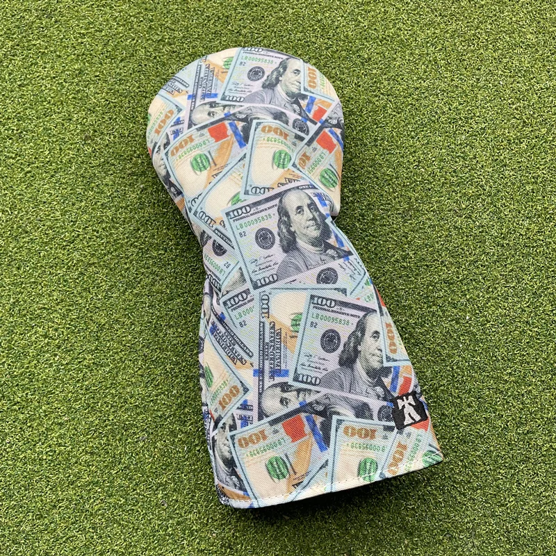 Golf Club #1 #3 #5 Wood Head covers Driver Fairway Woods Cover  Putter Headcover Nylon cloth Dollar