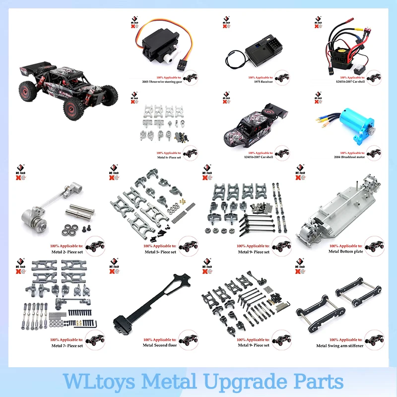 

Металлическая модернизированная сборка центрального приводного вала 27tmotor Gear для WLtoys 1/12 124016 124017 124018 124019 Запчасти для радиоуправляемых автомобилей Бесщеточный двигатель