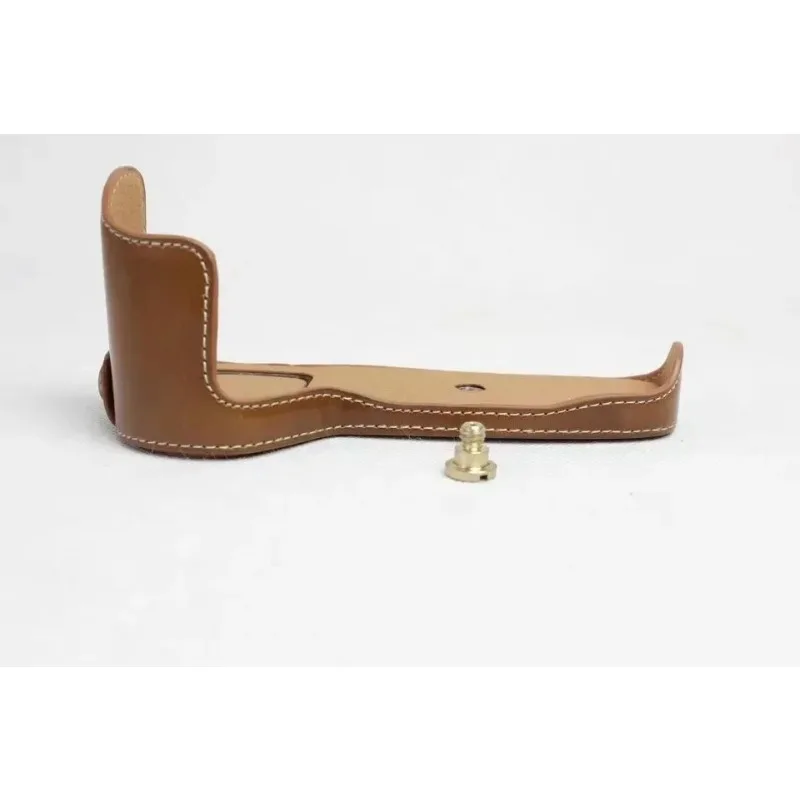 

For Canon 6D Mark II PU leather Half Case camera bag protective case camera bag half body