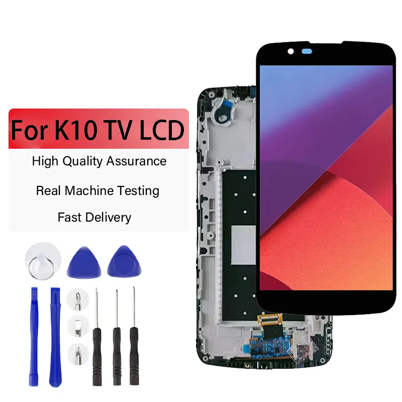 Original For LG K10 TV K10TV K430TV K410TV LCD Display Screen With Touch Screen Digitizer Assembly For LG K10 TV K10TV Lcd