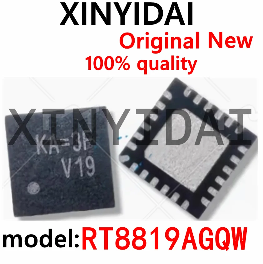 2PCS RT8819AGQW Sil… - image