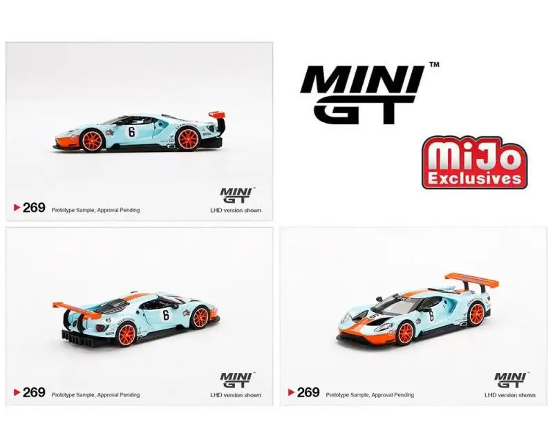 TSM  MINIGT 1/64  269#  FORD  GT Hidden edition Die-cast alloy car model collection display gifts