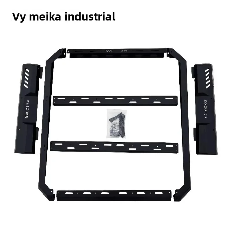 High Quality Durable Off Road Modified Black Roof Platform With Side Ladder Fit For All Bronco Models Exterior Accessories