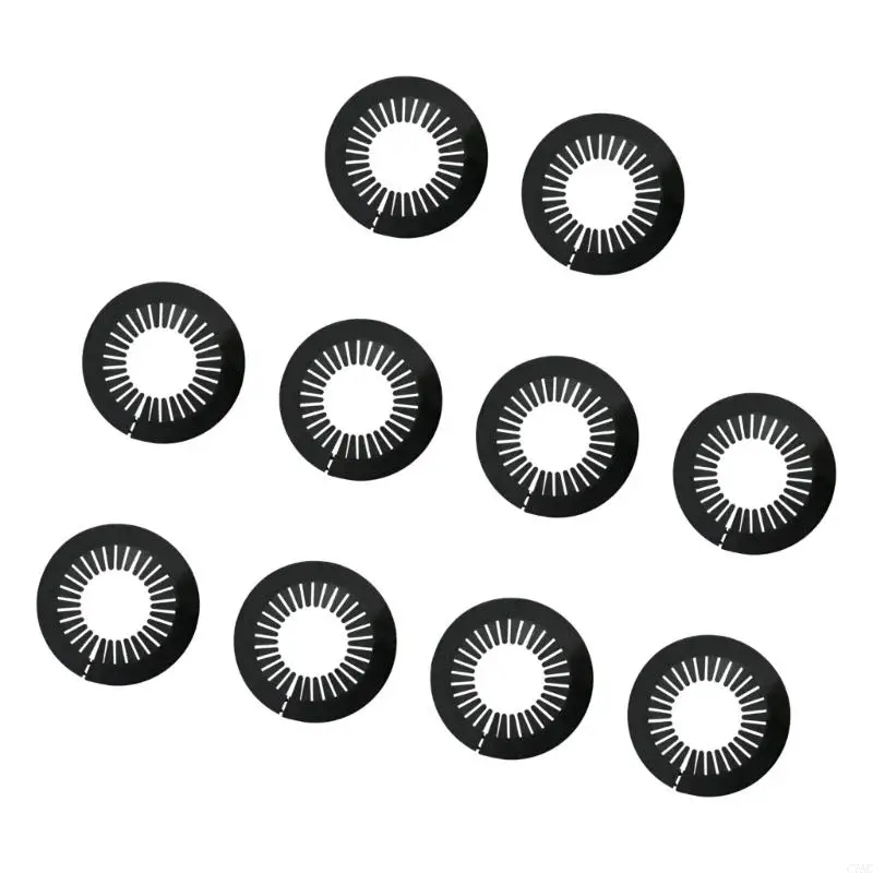 10Pack Multicolor Pipe Decorative Cover Valves Radiator Pipe Cover Faucet Accessories Decoration Universals C7AC