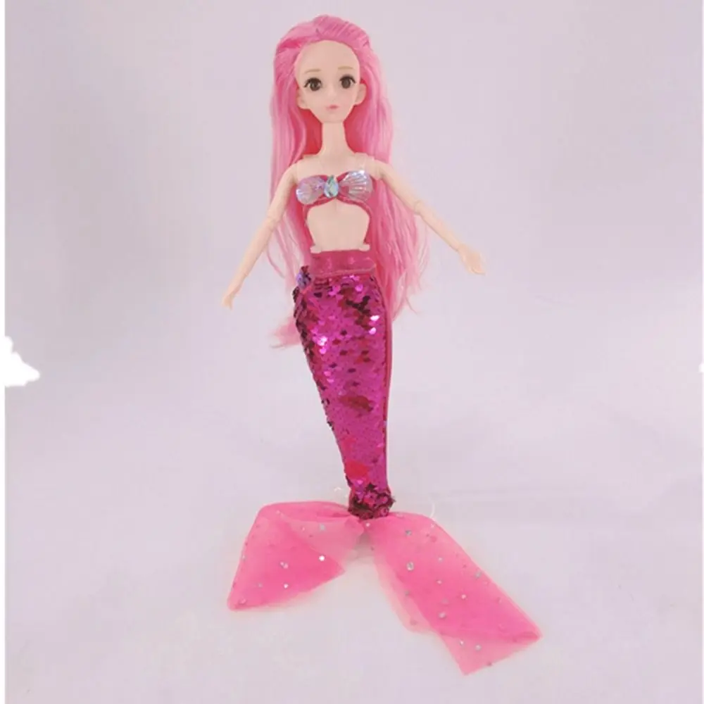 Crossdress fiaba per bambola 1/6 coda di sirena abito da sposa bambola vestiti cosplay set di vestiti per bambole a sirena