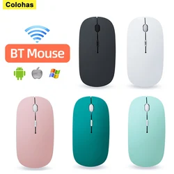 Bluetooth Mouse for IPad Samsung Huawei Lenovo Android Windows Tablet Wireless Mouse for Notebook Computer Laptop Accessories