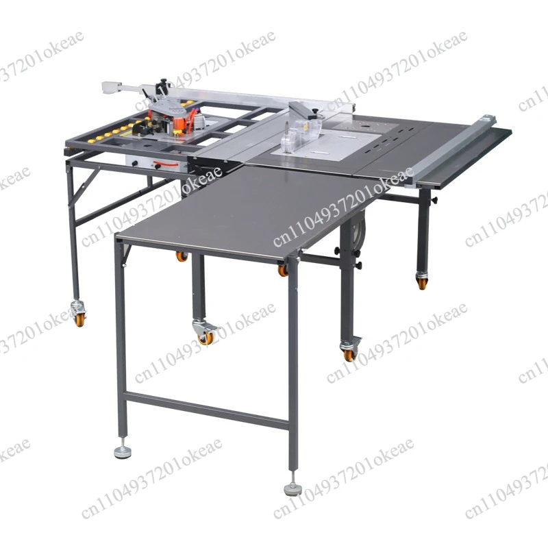 Stainless Steel Multifunctional Saw Table Woodworking Table Saw Cutting Machine Special Workbench Small Precision Push Table Saw