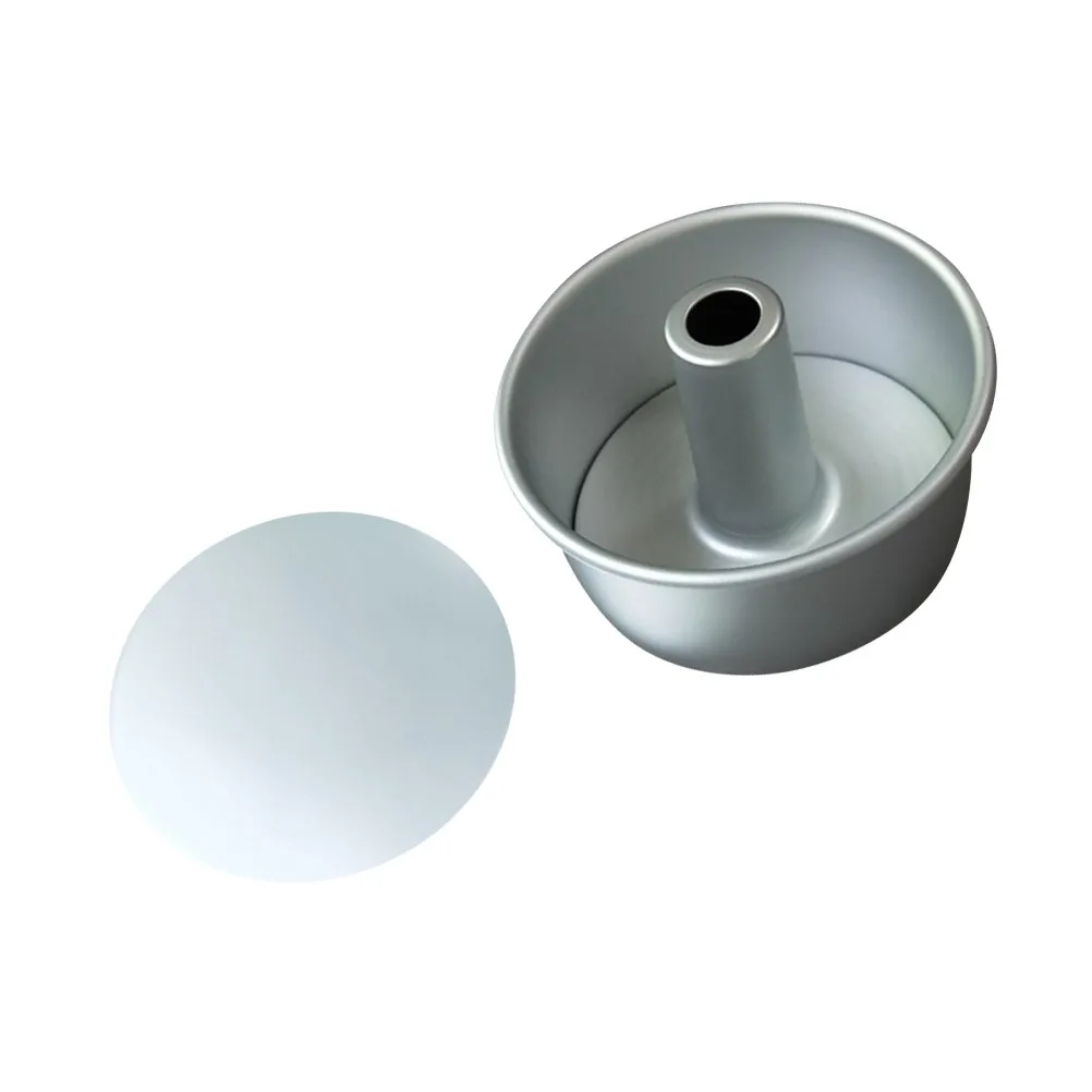 

1Set Live Bottom Cake Mold 6 Inch Aluminium Alloy Round DIY Baking Mold Nonstick Hollow Pastry Pan for Fruit Pie Pumpkin Pie