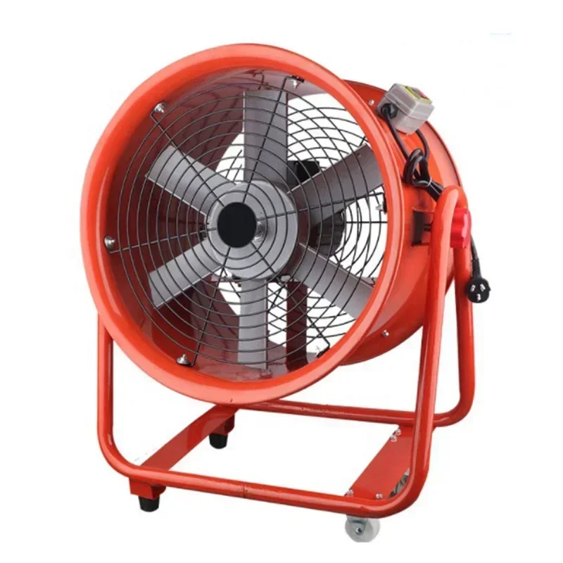 SSFT-200 190mm Explosive proof Industrial 220V/380V 50Hz  Portable Axial Exhaust Blower Ventilation Duct Fan