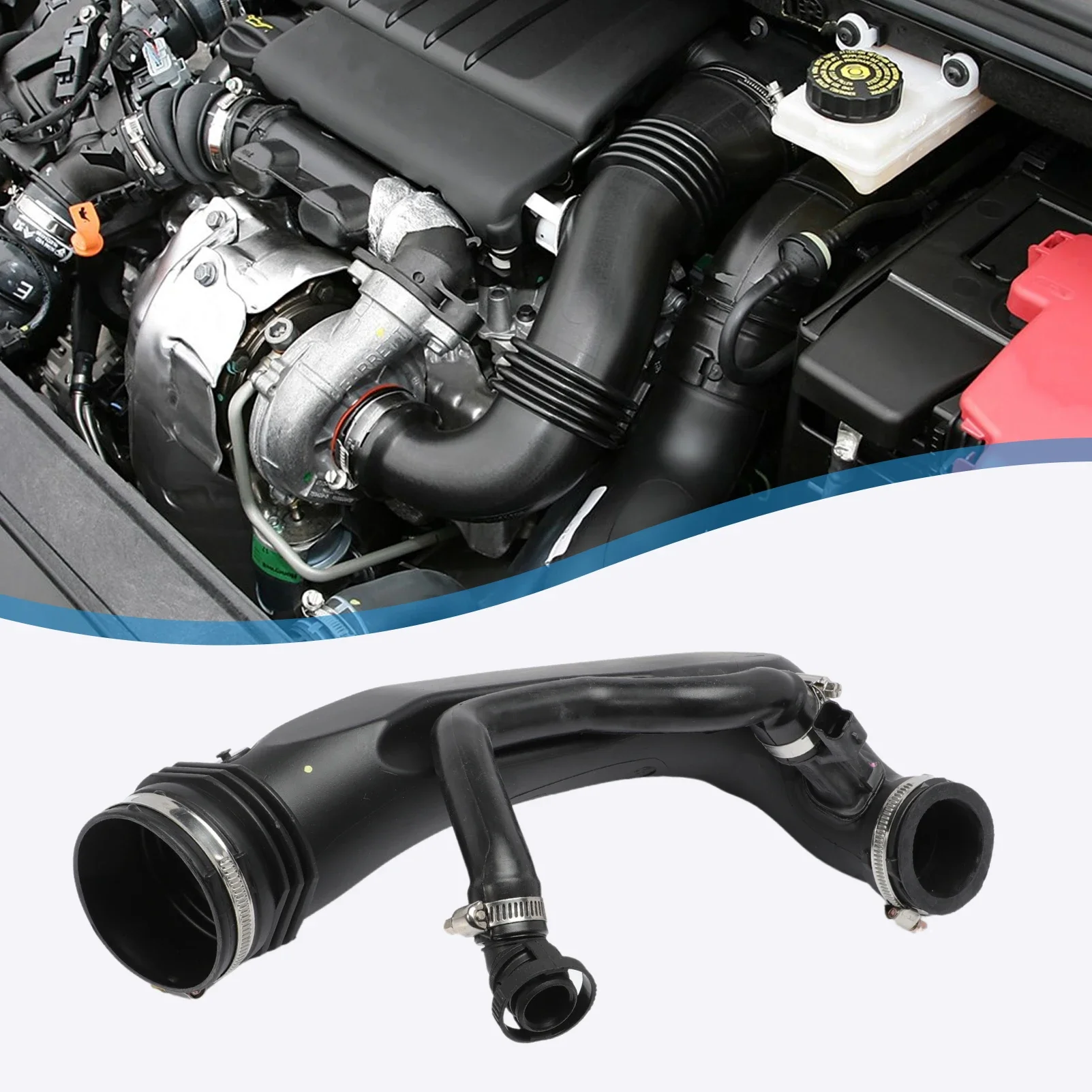 Wąż wlotu powietrza 9811909980   dla 207 3008 5008 508 RCZ 1.6 16V C4 C4L C5 III 1440Q6 306240