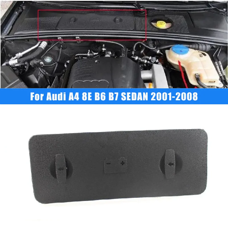 

Battery Terminal Top Cover Frame Protect for Audi A4 8E B6 B7 SEDAN 2001 2022 2023 2024 2025-2008 Car Battery Tray Battery Cover