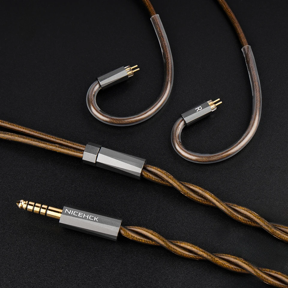 NICEHCK AceLitz HiFi ケーブル 7N 高純度イヤホンアップグレード 3