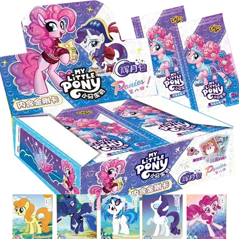 

Original My Little Pony Card Childhood Memory Collection Precious Eternal Friendship Pinkie Pie Rainbow Dash Cards Kid Love Gift