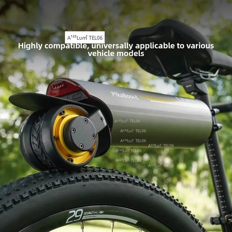 Bicycle Ebike Conversion Kit Electric Assist Motor Road Mountain Bike Power Booster maszt flagowy