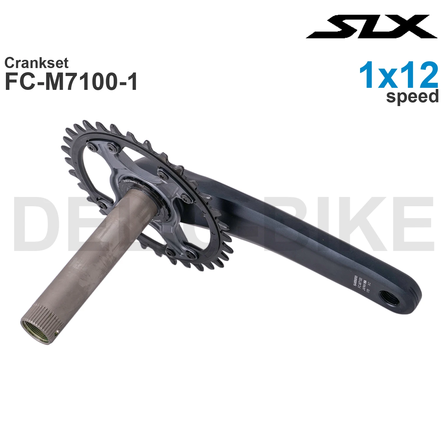 Shimano SLX M7100 1x 2x 12Speed Crankset  FC-M7100 1x12-speed 30T 32T 34T Original parts