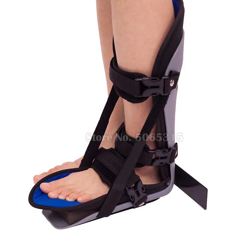 Customizable Ankle Sprain Fixation Plantar Fasciitis Splint Single Step Pedal Varus Straightening Ankle-Foot