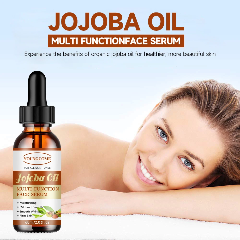 

Vitamin E Jojoba Oil Essential Oil Brightens and tightens the skin, moisturizes the skin, and reduces dullness 4In1 Skin Care