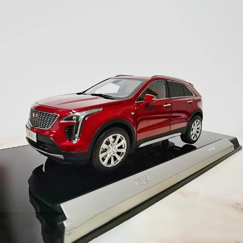 Diecast 1:18 scale Cadi XT4 2022 alloy car model Collectibles  static finished ornaments Adult Gift Hobby & Toys