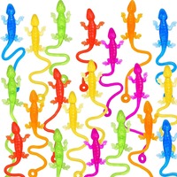 10-30PC Fun Sticky Climbing Lizard Kids Birthday Party Baby Shower Gift Pack Halloween Christmas Carnival Party Favor Decoration