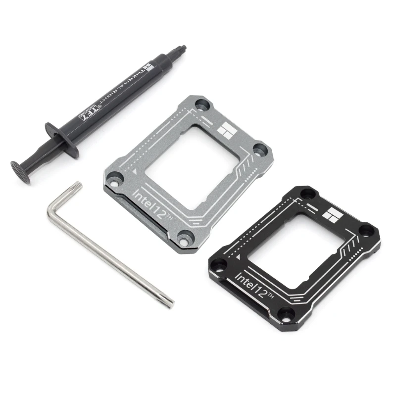 

2024 New Anti-Bending Buckle for LGA17XX-BCF 12th Generation LGA1700, Curved Pressure Plate CPU Stress Bending Correction Fixer