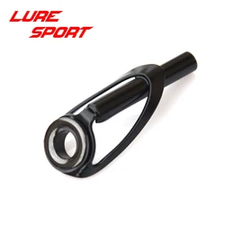 LureSport 4pcs Thick Ring BUFT Top guide Black Frame heavy boat Rod Building component Repair DIY Accessory