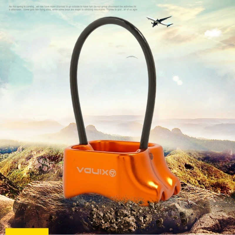 Outdoor High-altitude Descent Device Speed Descent Protective Device Rock Climbing and River Tracing Slow Descent Equipment