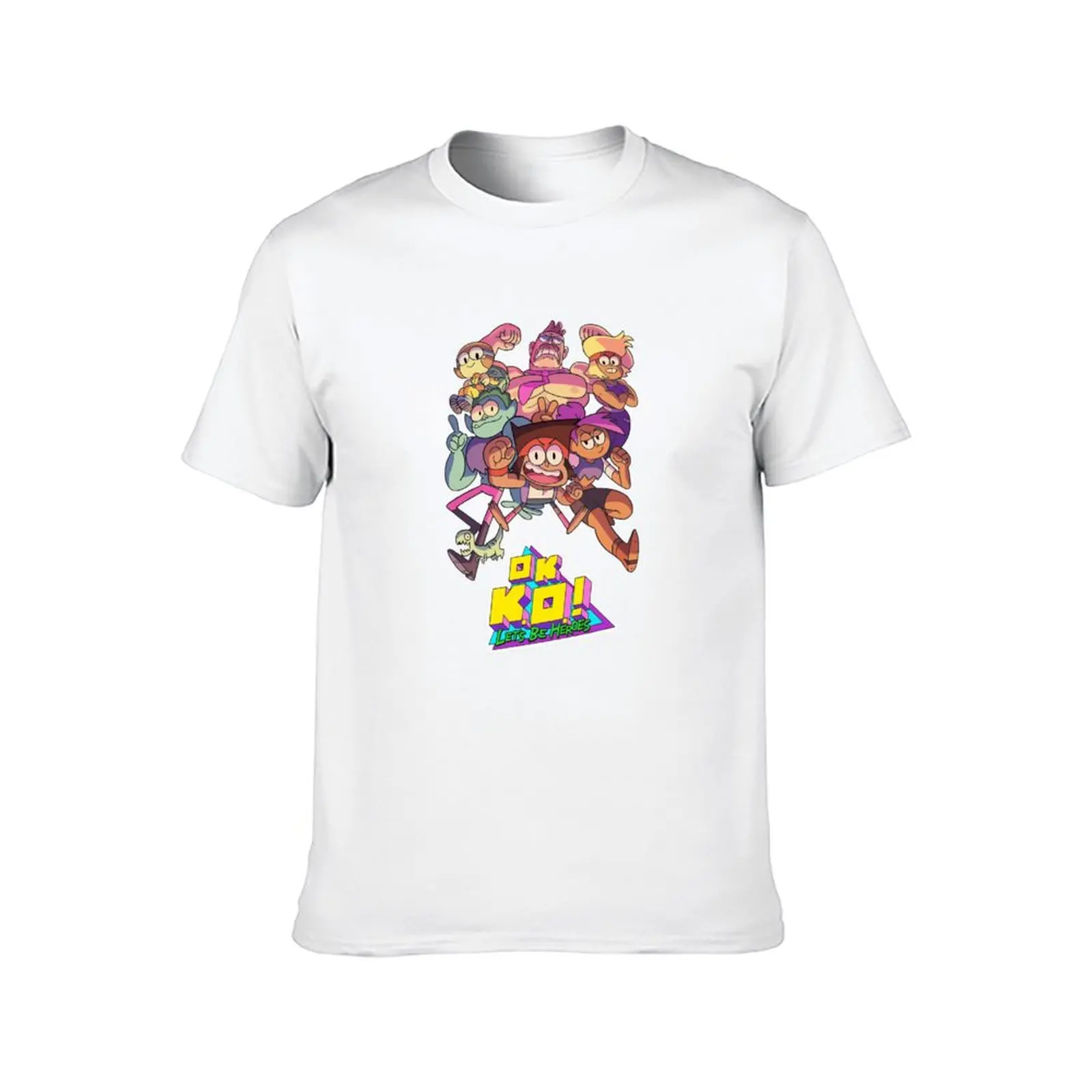 قمصان 100% تي شيرت جرافيك أبطال قميص تي شيرت رجالي عادي تي شيرت Be Let's K.O.! رجالي قطن