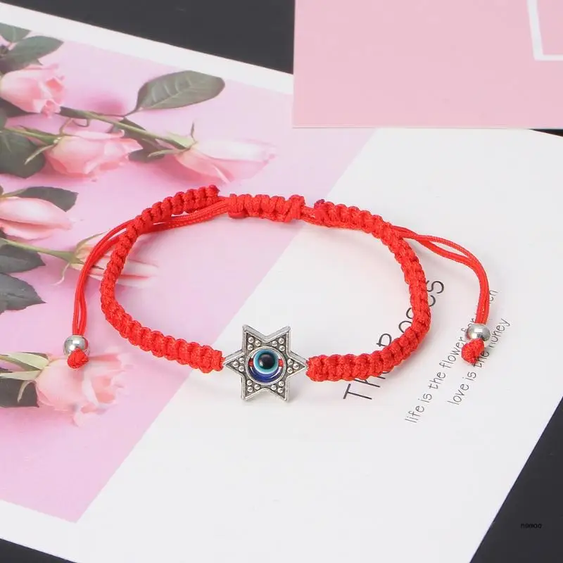 Eye-catching Blue for Evil Eye Fatima Hand Bracelet Red String Hamsa Bracelets