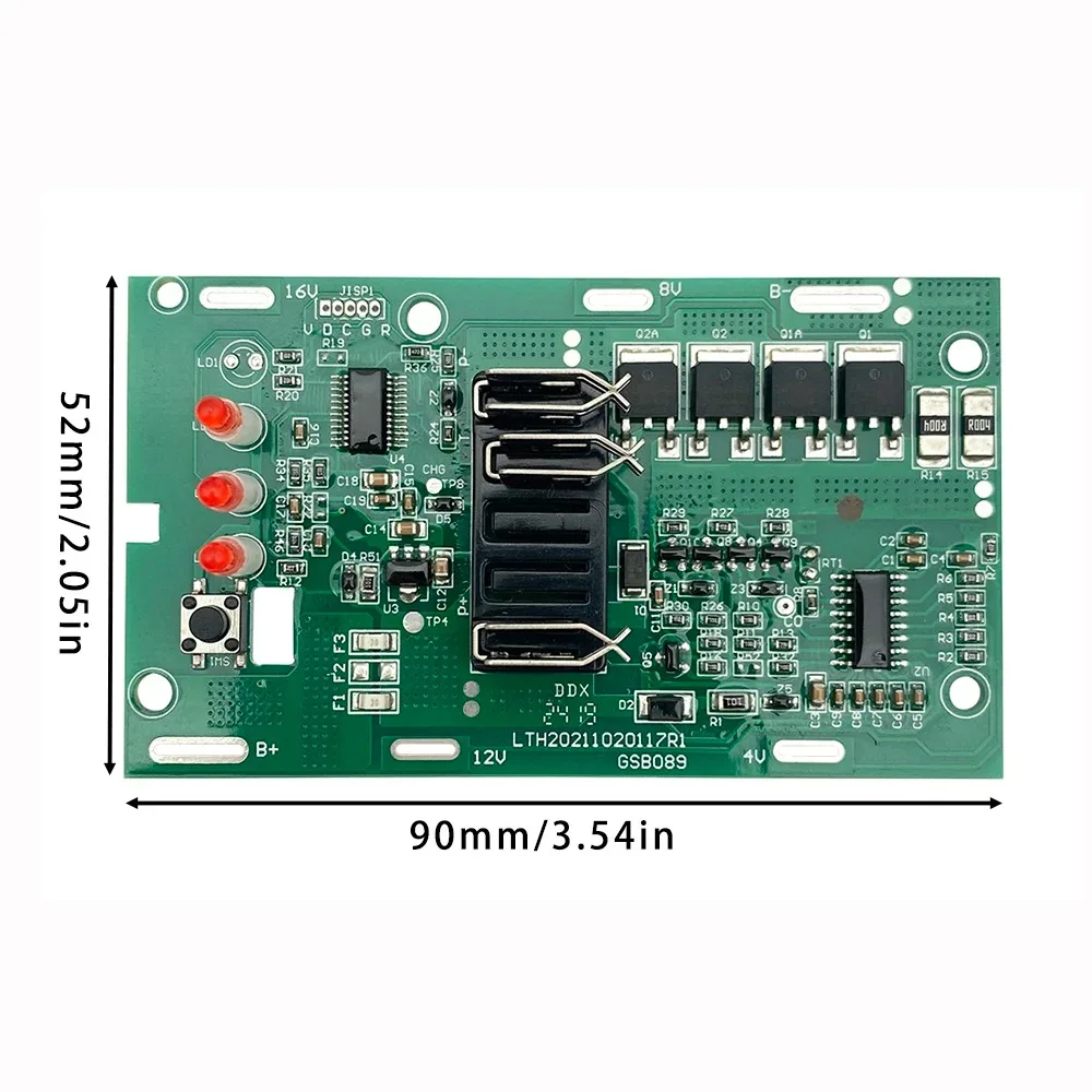 For EINHELL 18V 20V Lithium Li-ion Battery Management System BMS Charging Protection Circuit Board PCBA