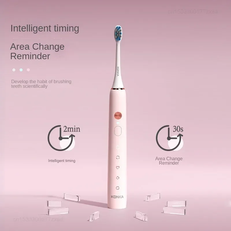 Xiaomi Konka Smart Electric Toothbrush Rechargeable Maglev Sonic Waterproof Electric Toothbrush Intelligent Reminder Care Gums