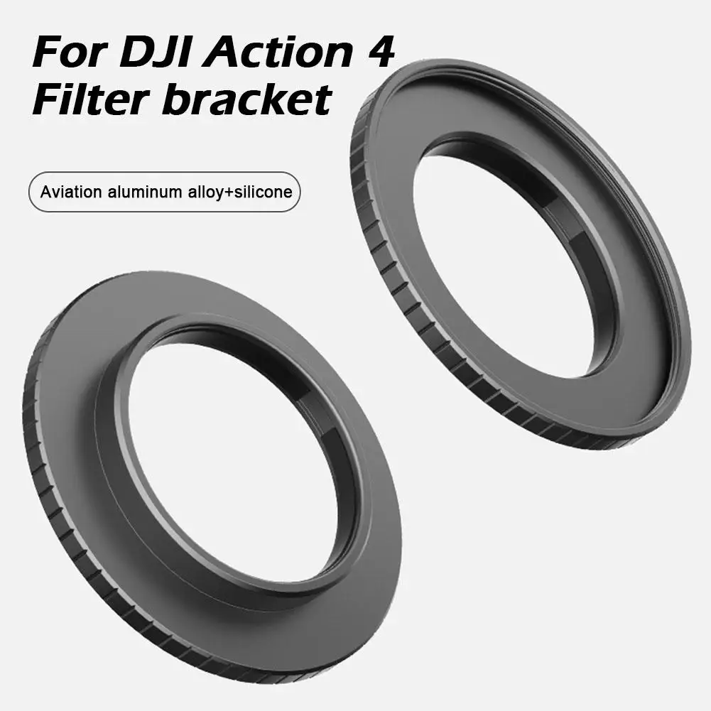 Per dji Action 4 portafiltro 49mm telaio filtro protettivo in metallo Action Camera accessori per telaio filtro protettivo